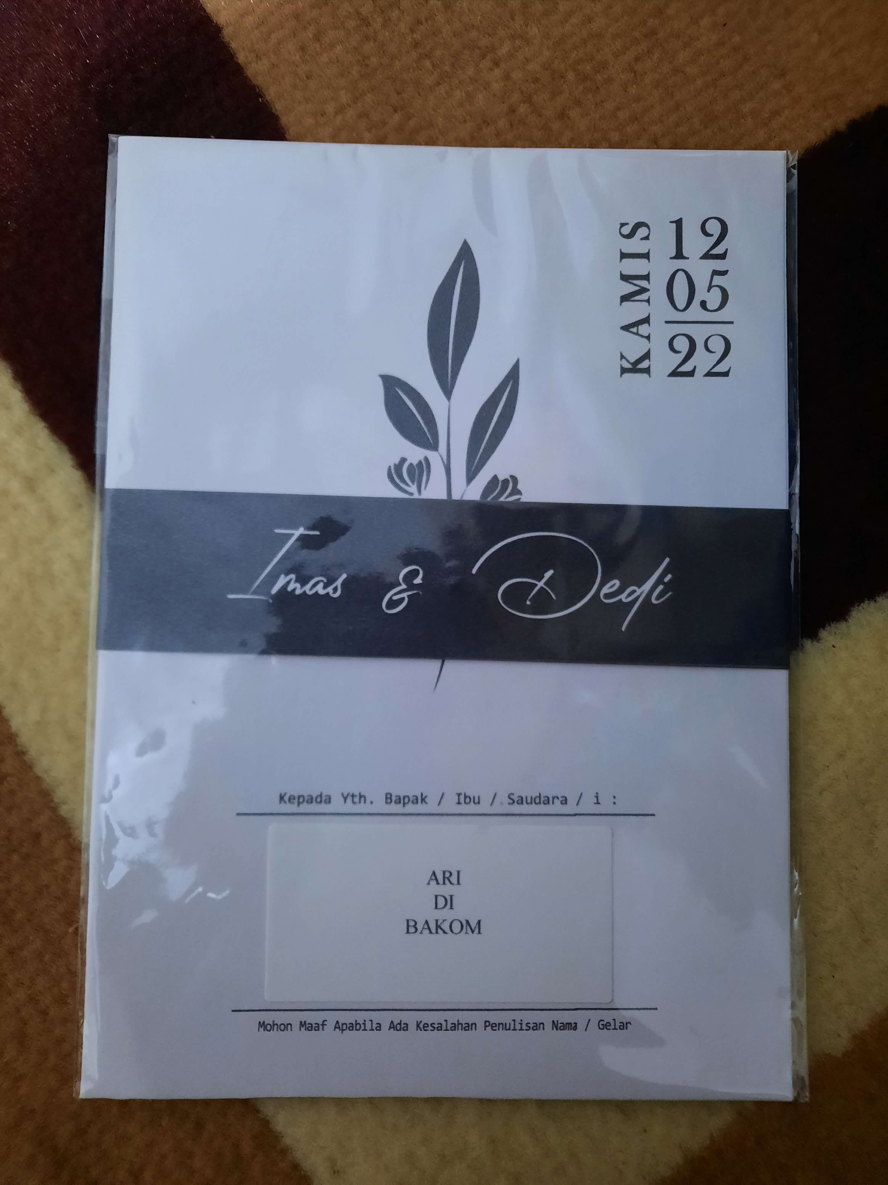 Cetak Undangan